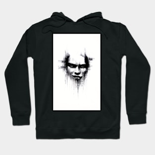 monochrome clown Hoodie